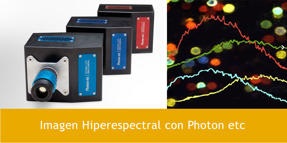 Imagen, hiperespectral, photon, miscroscopía, óptica