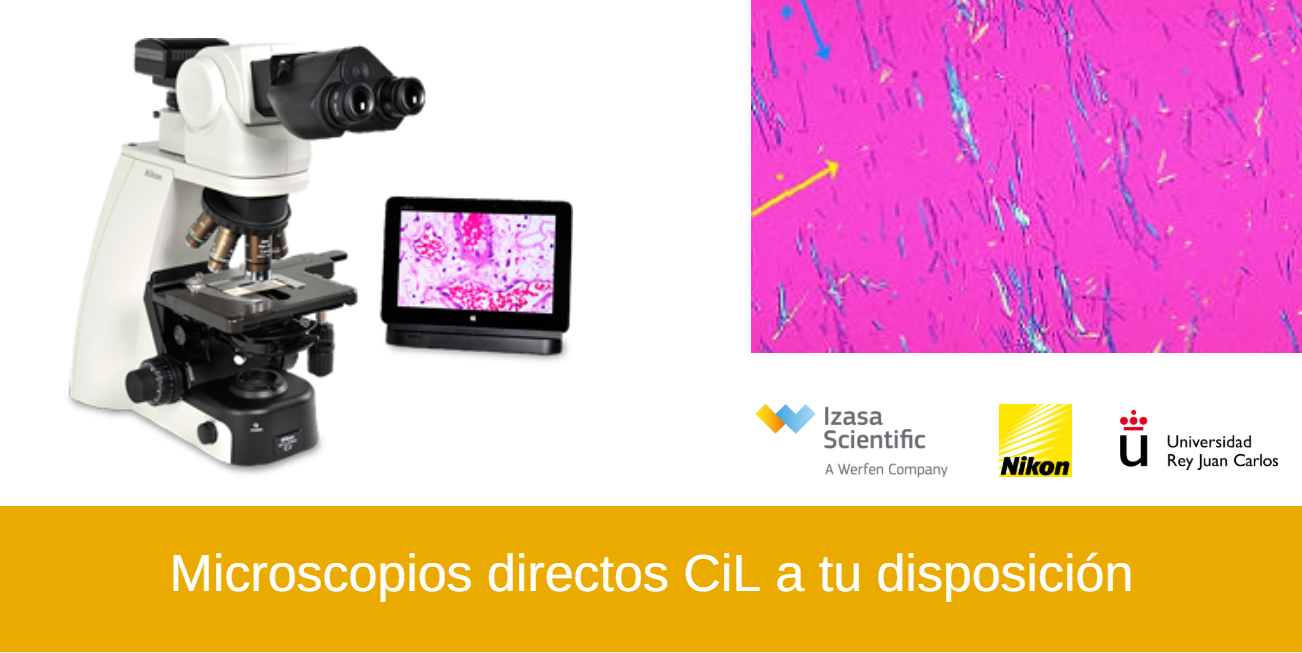 microscopio CiL, directo, nikon, izasa scientific microscopía, óptica